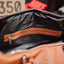 Lujosa bolsa de viaje de cuero marrón