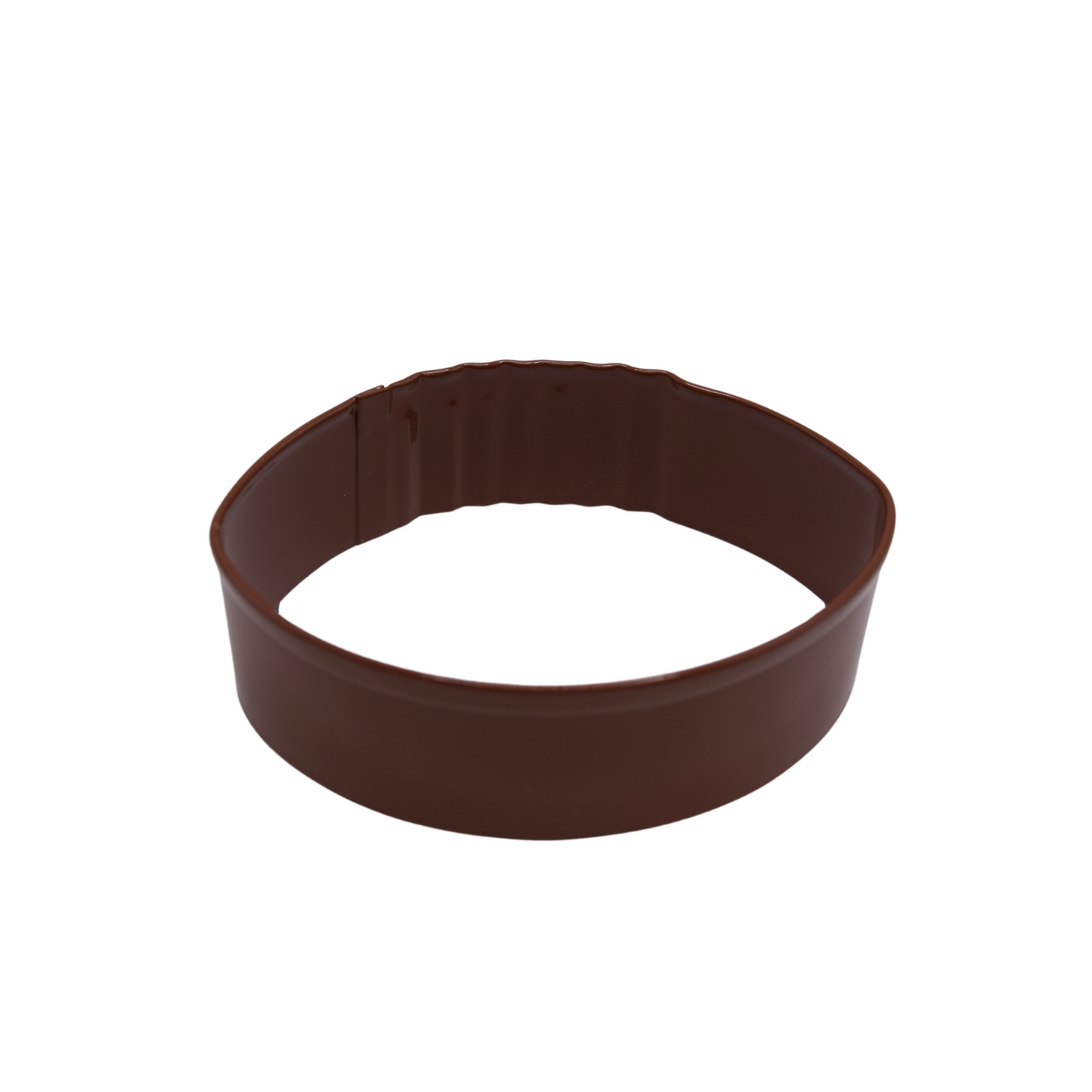 Premium 3.5" Football Cookie Cutter in Brown
