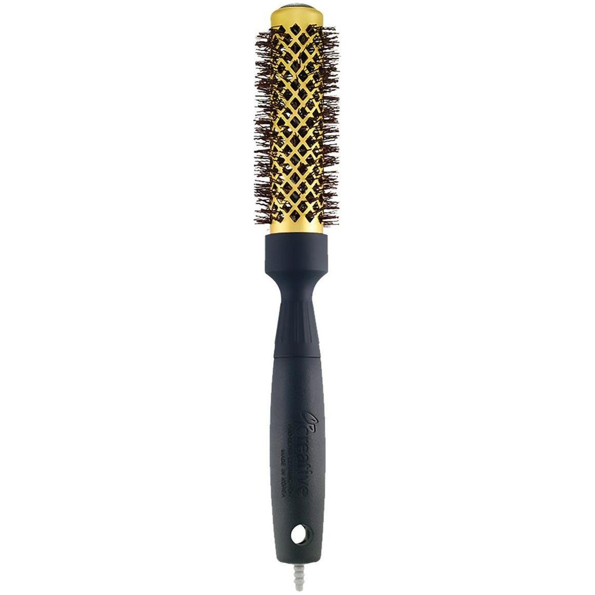 Gold Nano Wavy Ion Ceramic Hair Brush