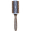 Brosse à cheveux ronde en bois et céramique Maxx