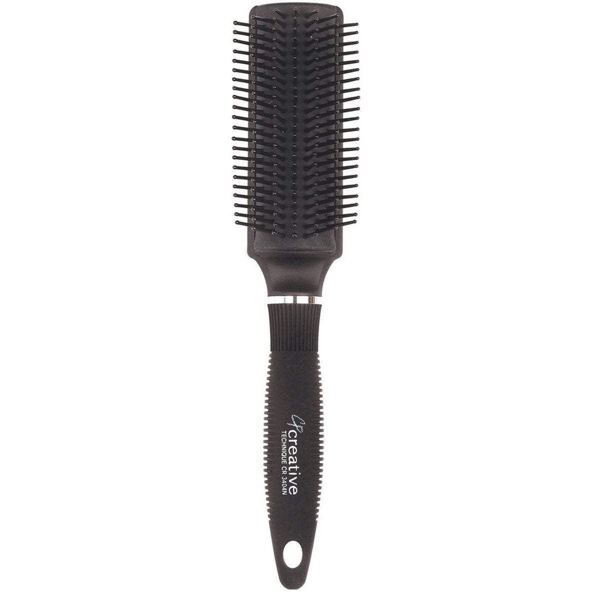 Technique CR3404N - Brosse à cheveux de coiffage 9 rangées sans électricité statique