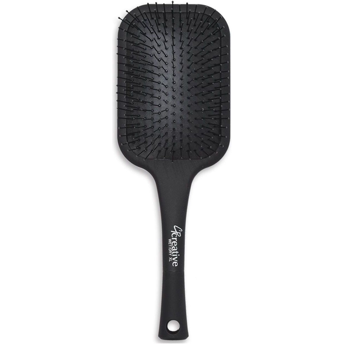 Brosse à cheveux paddle démêlante grande humide/sèche créative