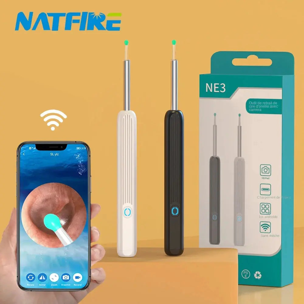 Kit de nettoyage des oreilles premium avec inspection visuelle