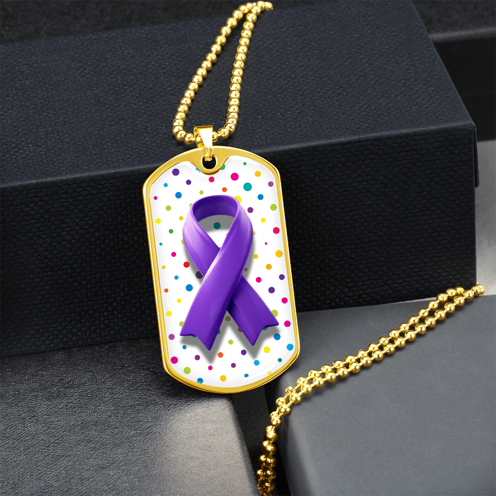 Collar de Lunares con Cinta Burbuja para la Conciencia