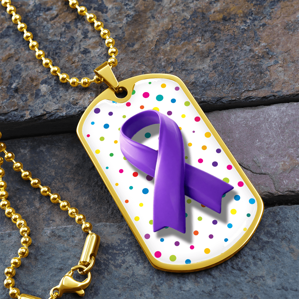 Collar de Lunares con Cinta Burbuja para la Conciencia