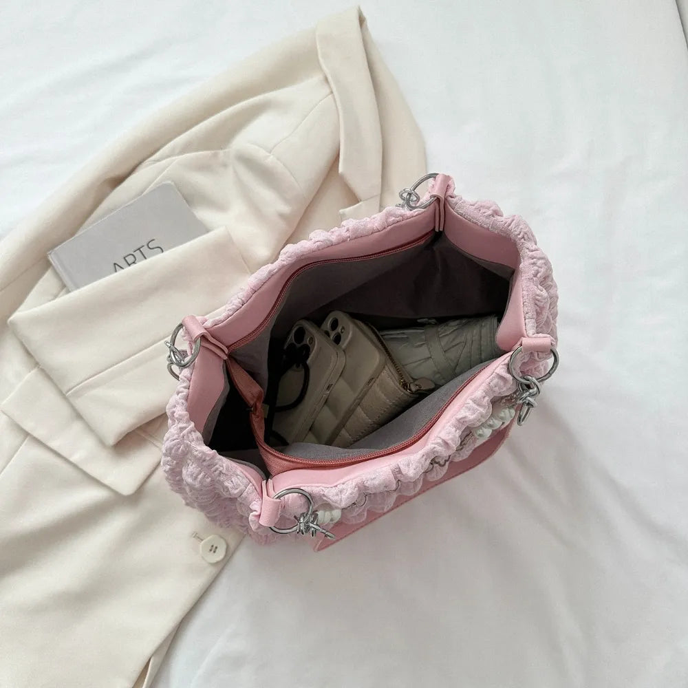 Bubble Textured Tote Bag - Stylish and Versatile