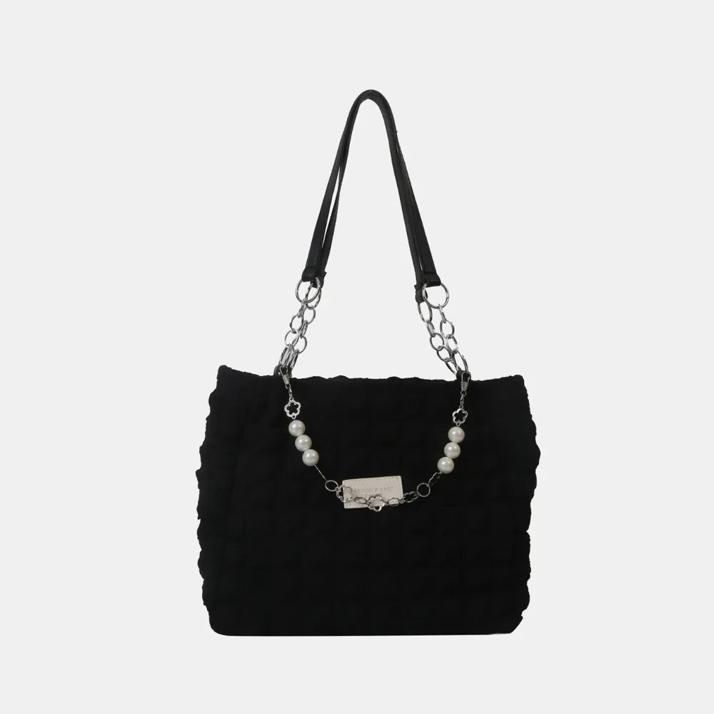 Bubble Textured Tote Bag - Stylish and Versatile