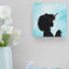 Reloj de pared acrílico Bubbles Cat Lady