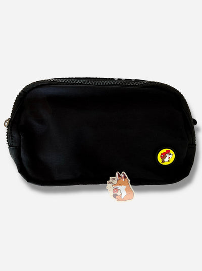 Sac banane noir premium Buc-ee's