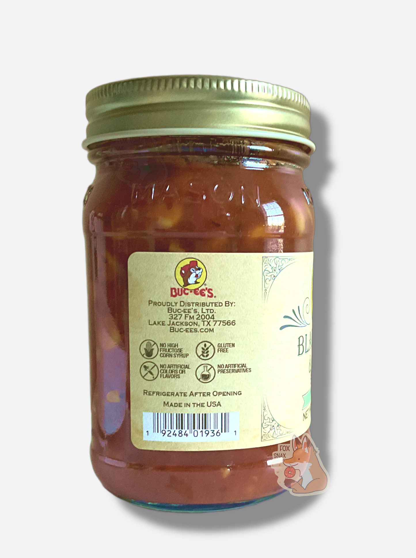 Salsa de haricots noirs et maïs Buc-ee's - Douce et savoureuse