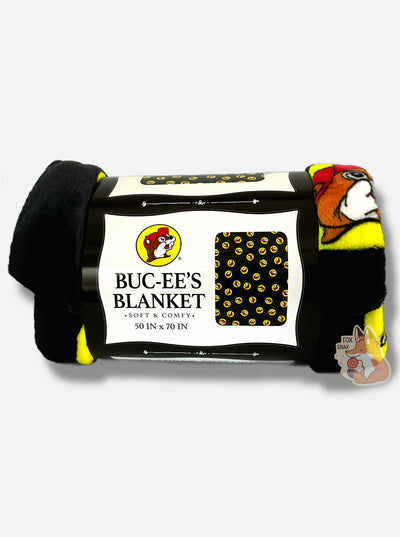 Buc-ee's Logo Throw Blanket