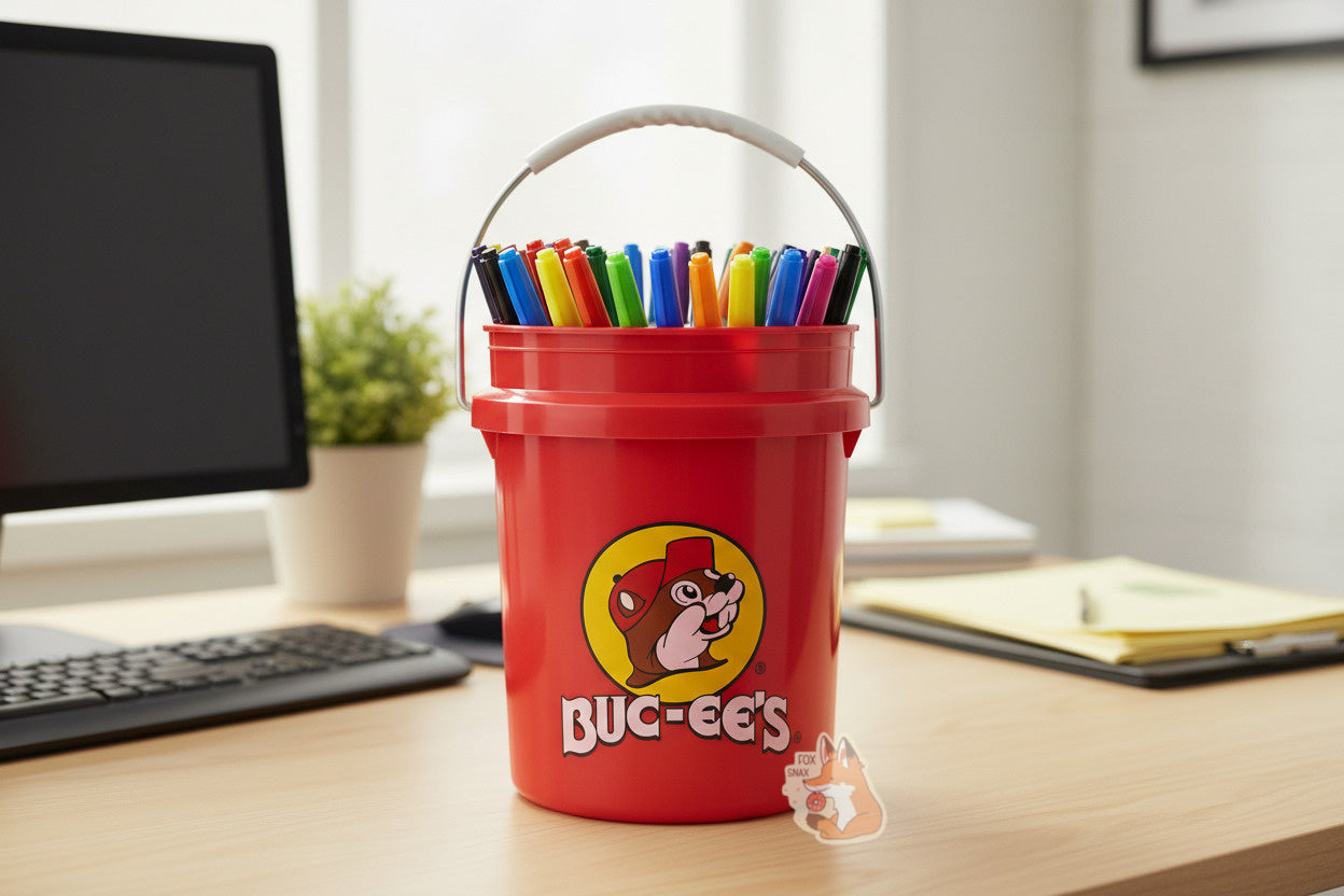 Mini seau Buc-ee's - Rangement amusant et fonctionnel