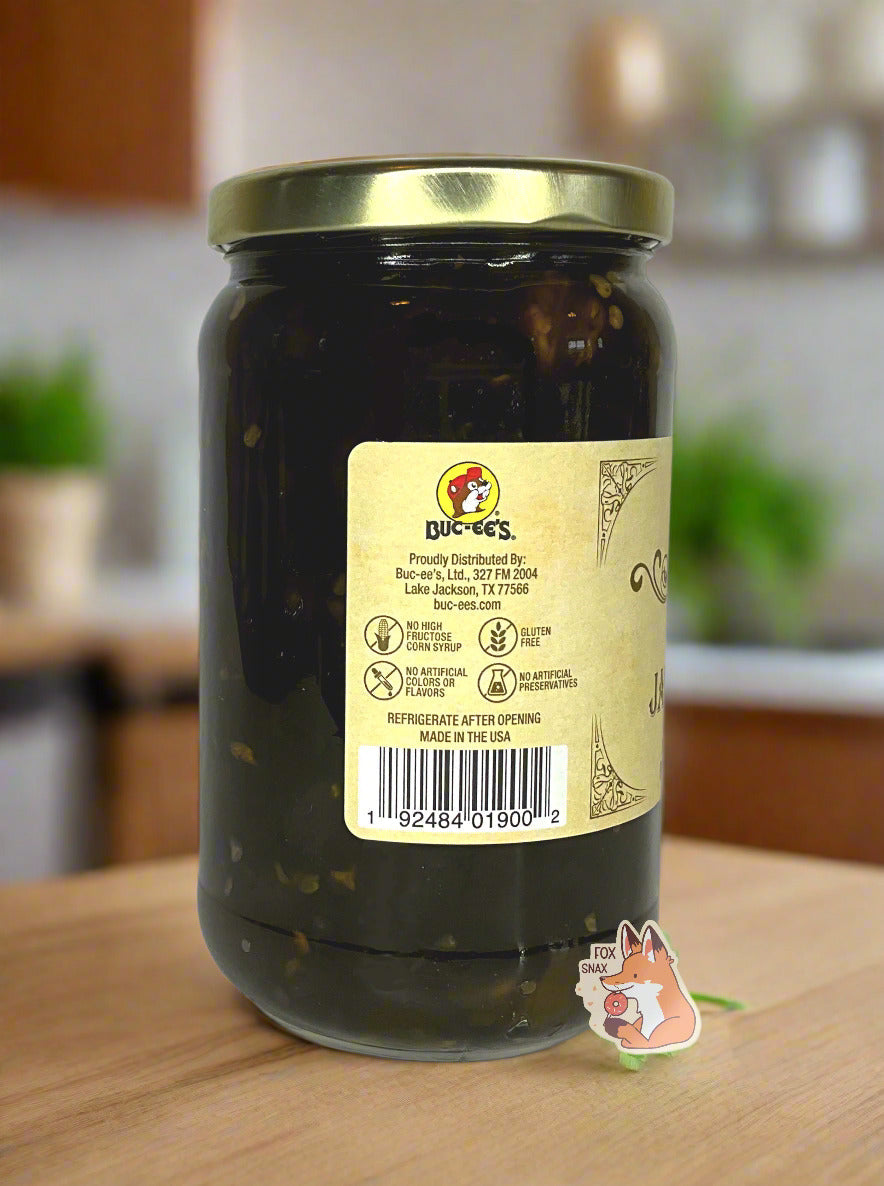 Buc-ee's Candied Jalapeños - Sweet & Spicy Delight