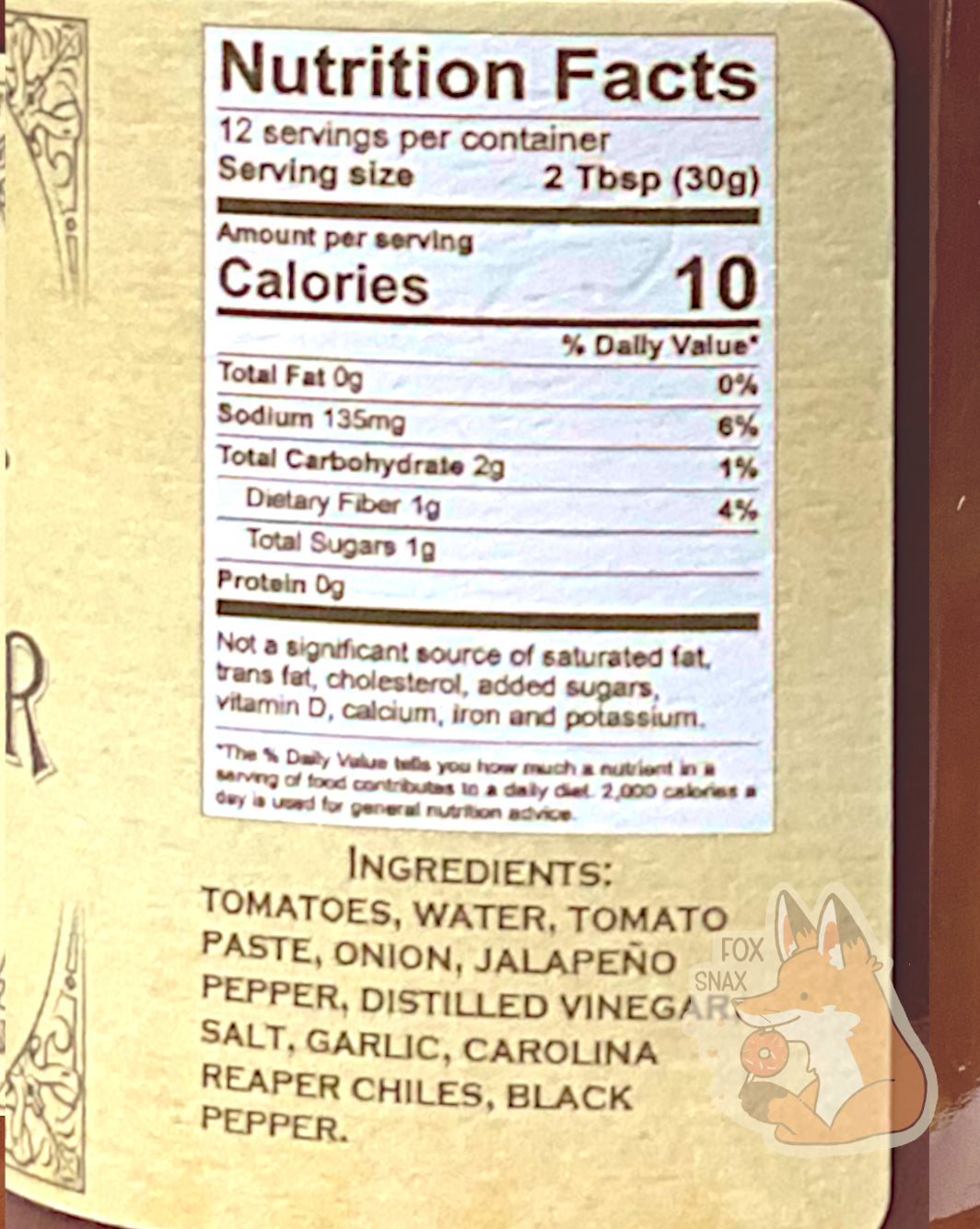 Salsa Carolina Reaper de Buc-ee's - Sabor Extra Picante