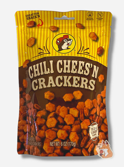 Buc-ee's Chili Chees'n Crackers - Bold Flavor Snack