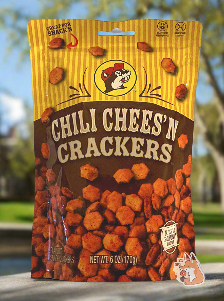 Galletas Buc-ee's Chili Chees'n - Snack de Sabor Audaz