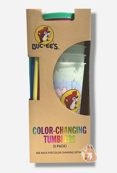 Buc-ee's Tie Dye Color Changing Tumblers