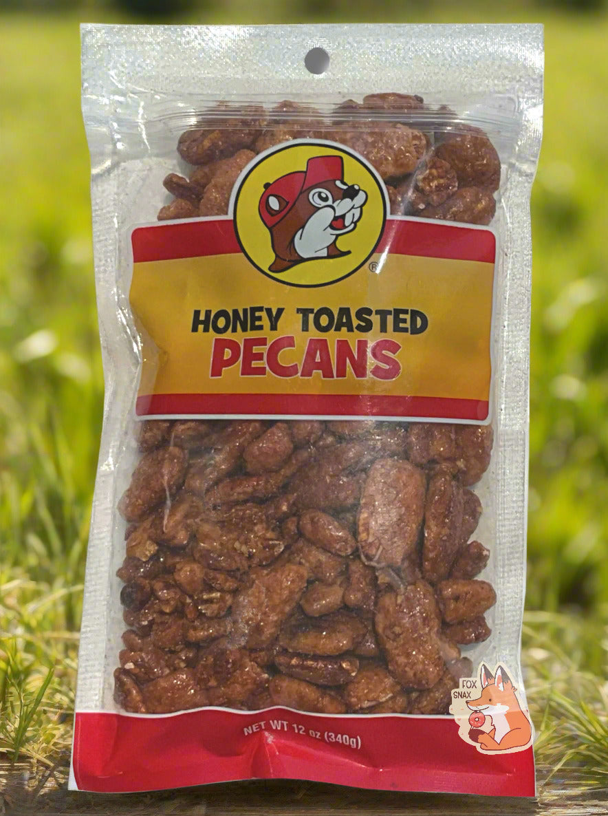 Buc-ee's Honey Toasted Pecans - Sweet Crunchy Snack