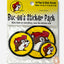 Buc-ee's Logo Sticker Pack - 10 Iconic Decals