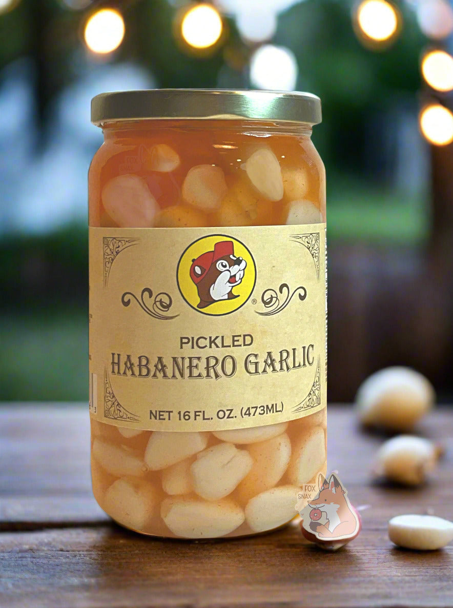 Ail Habanero Mariné de Buc-ee's
