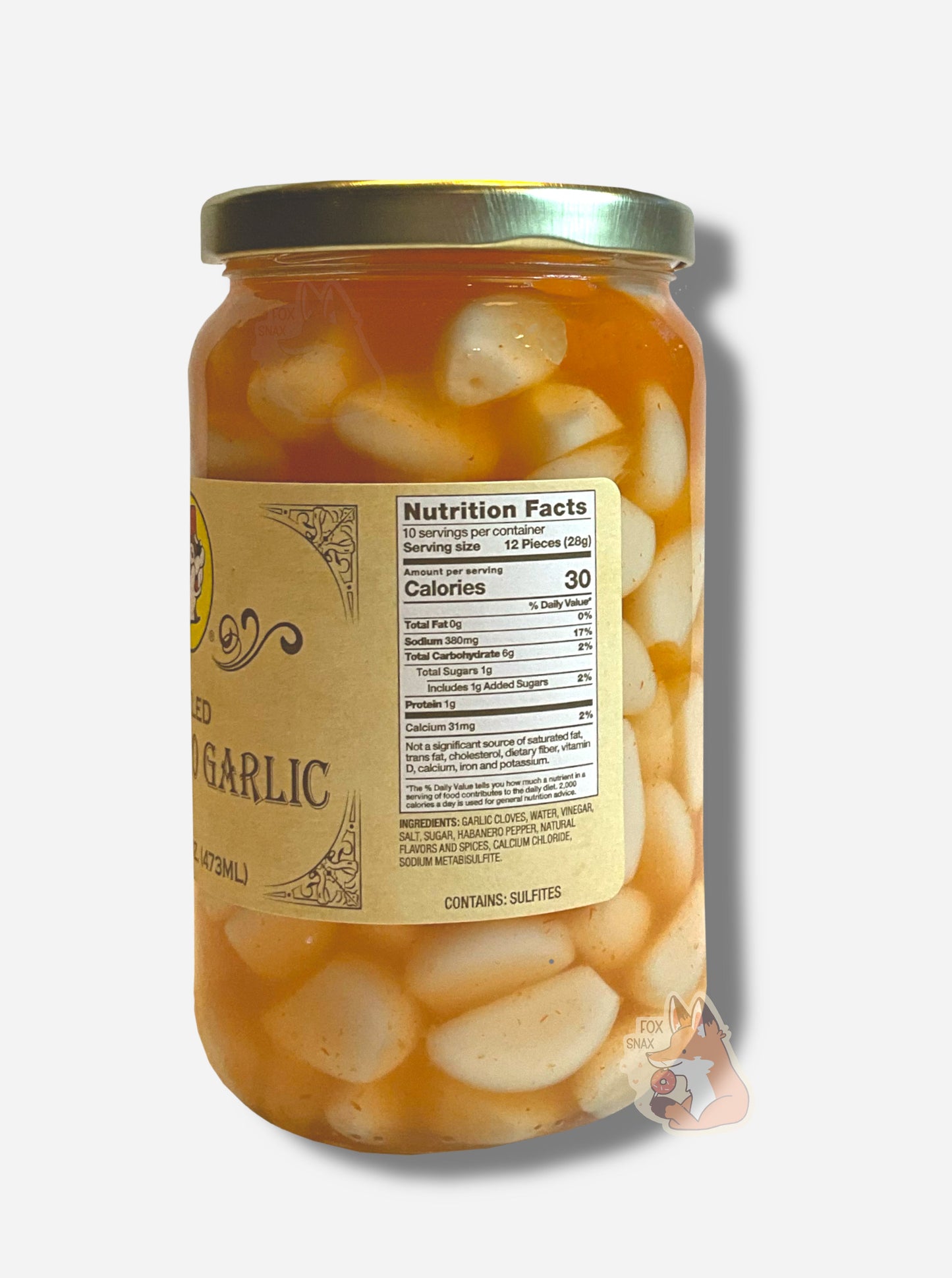 Ail Habanero Mariné de Buc-ee's
