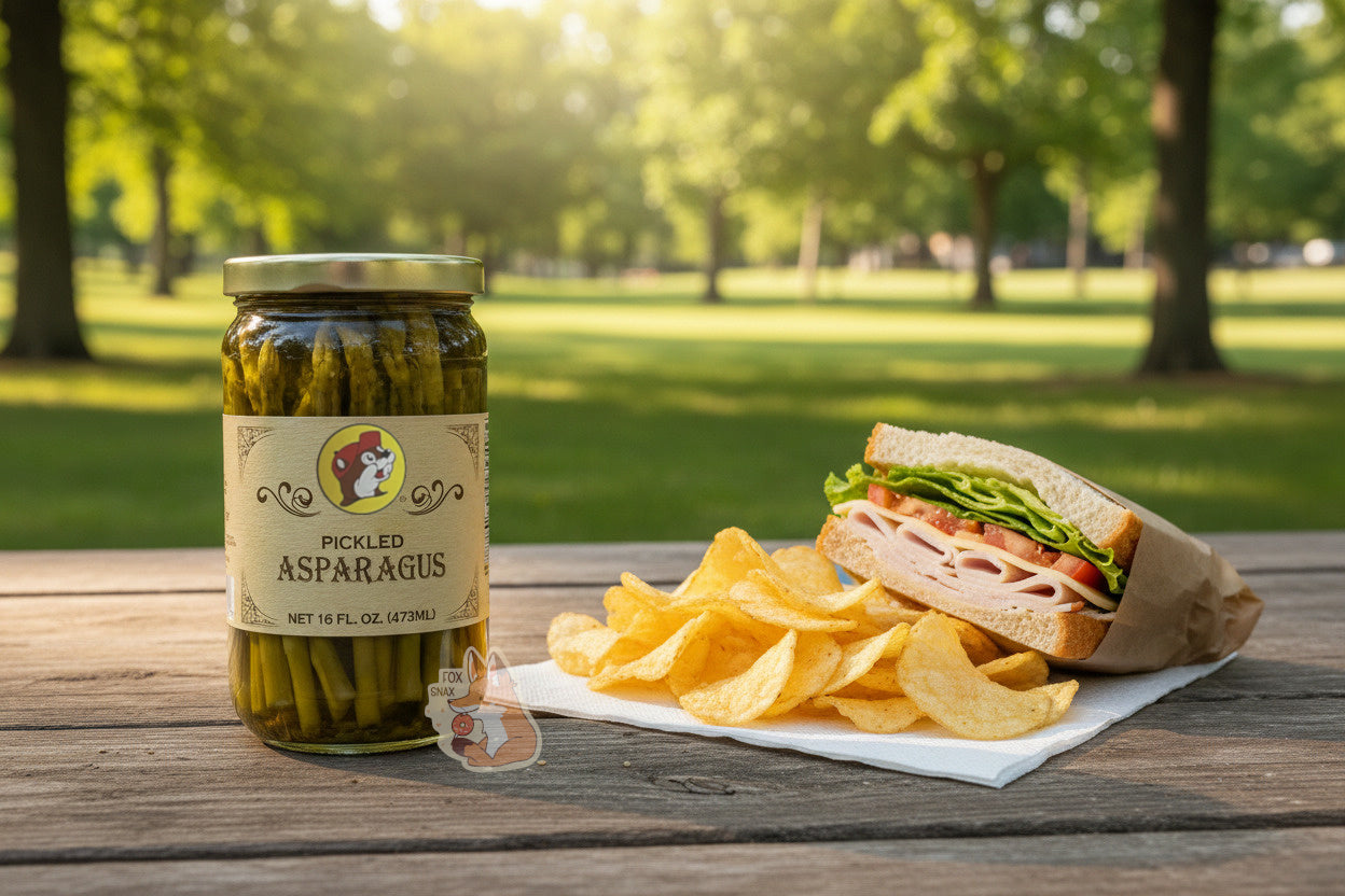 Asperges marinées premium de Buc-ee's