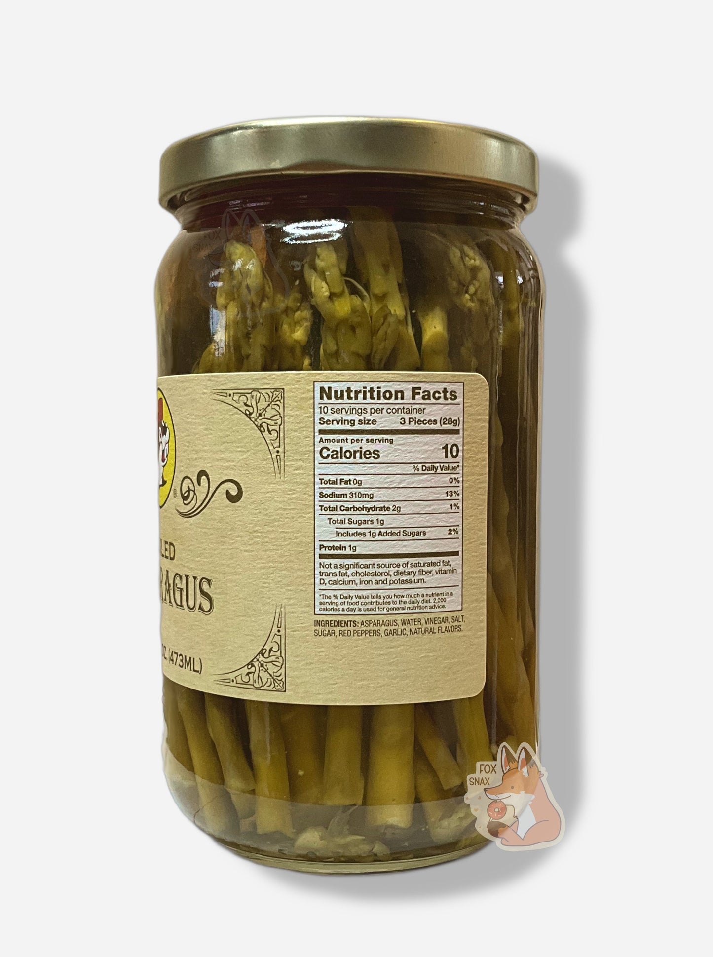 Asperges marinées premium de Buc-ee's