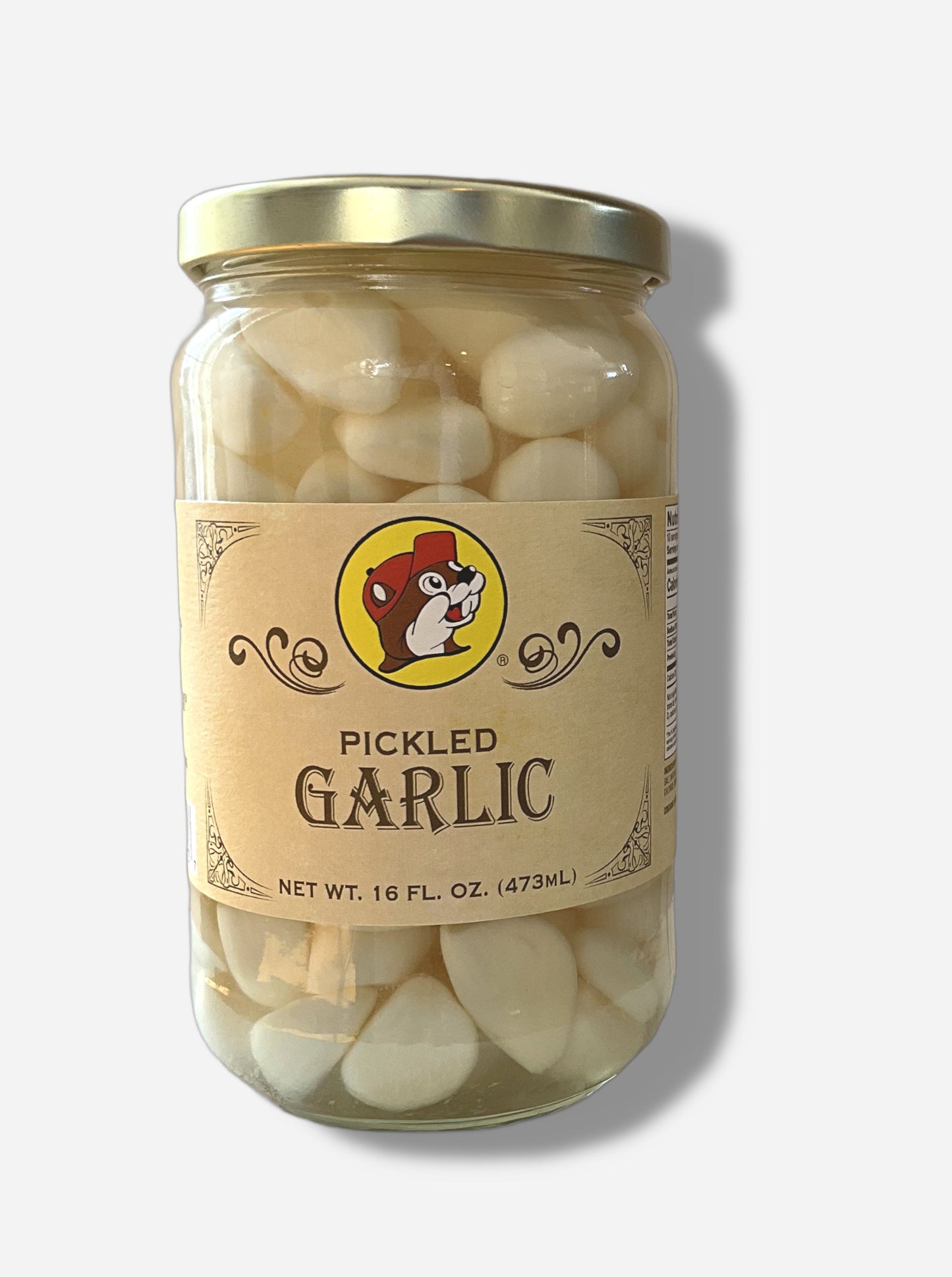 Ail mariné gourmet de Buc-ee's