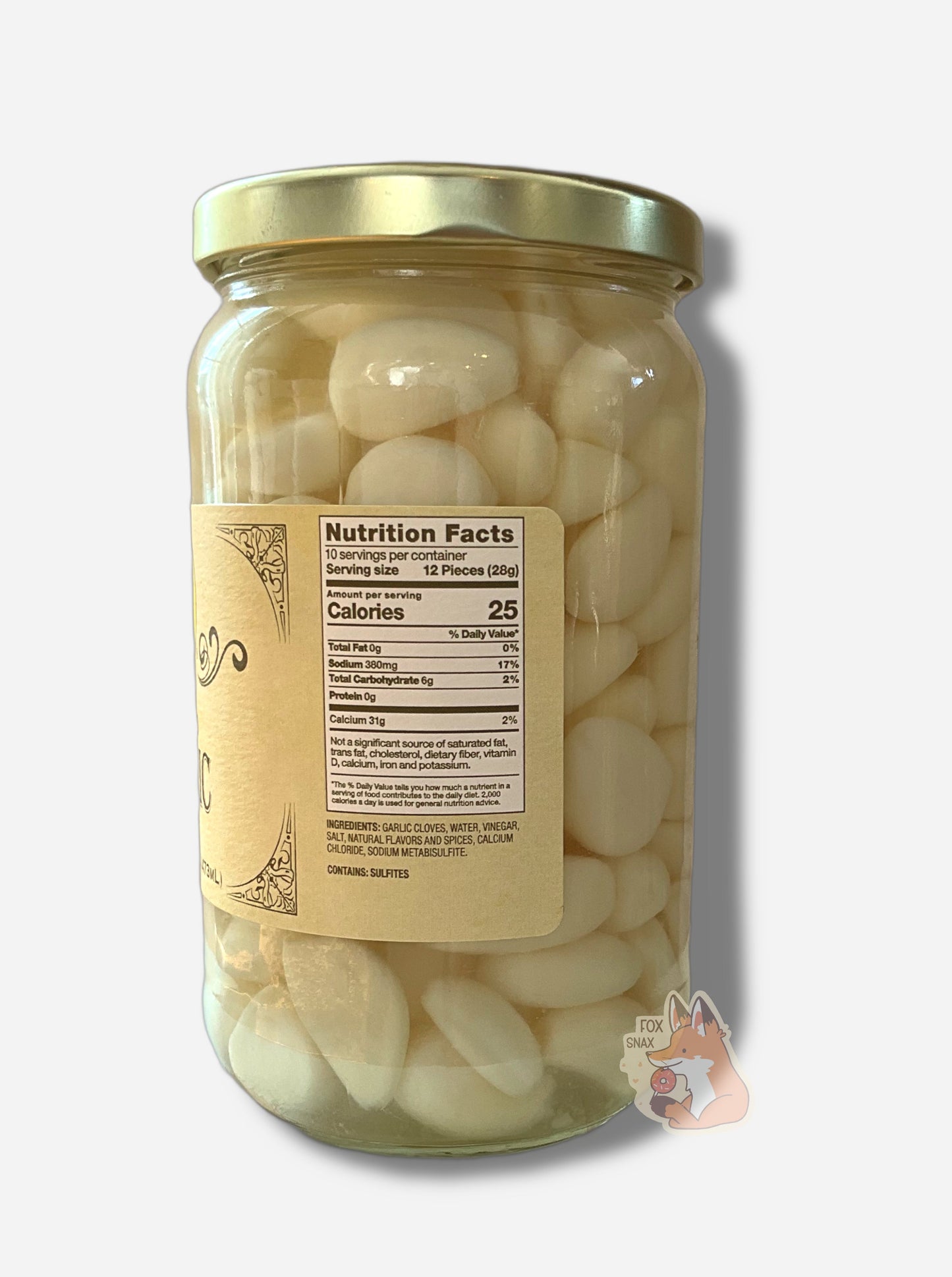 Ail mariné gourmet de Buc-ee's