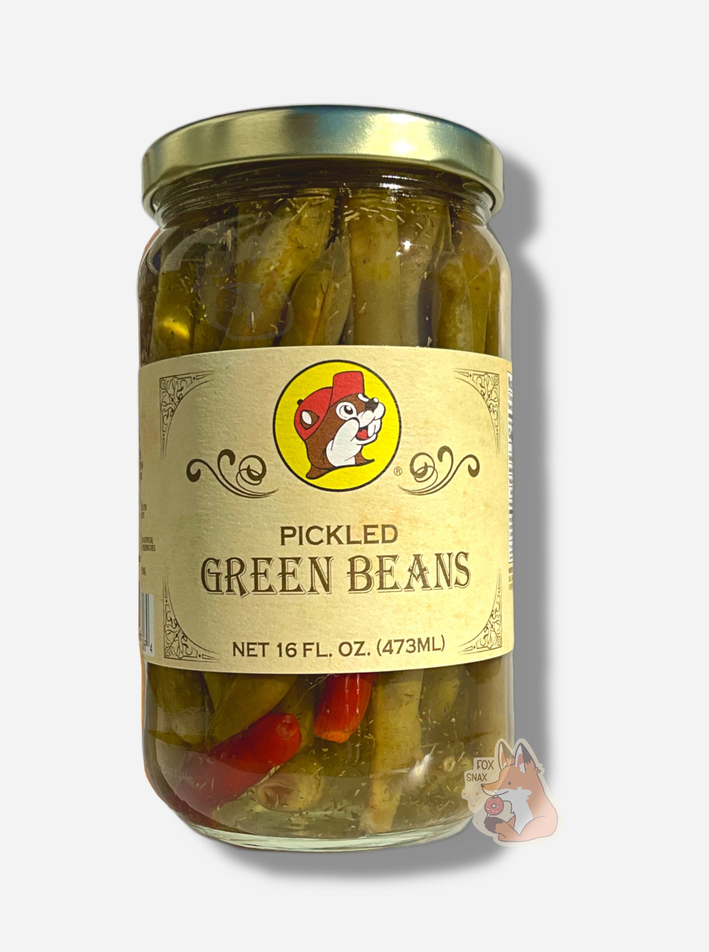 Haricots verts marinés premium de Buc-ee's