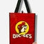 Tote réutilisable rouge Buc-ee's