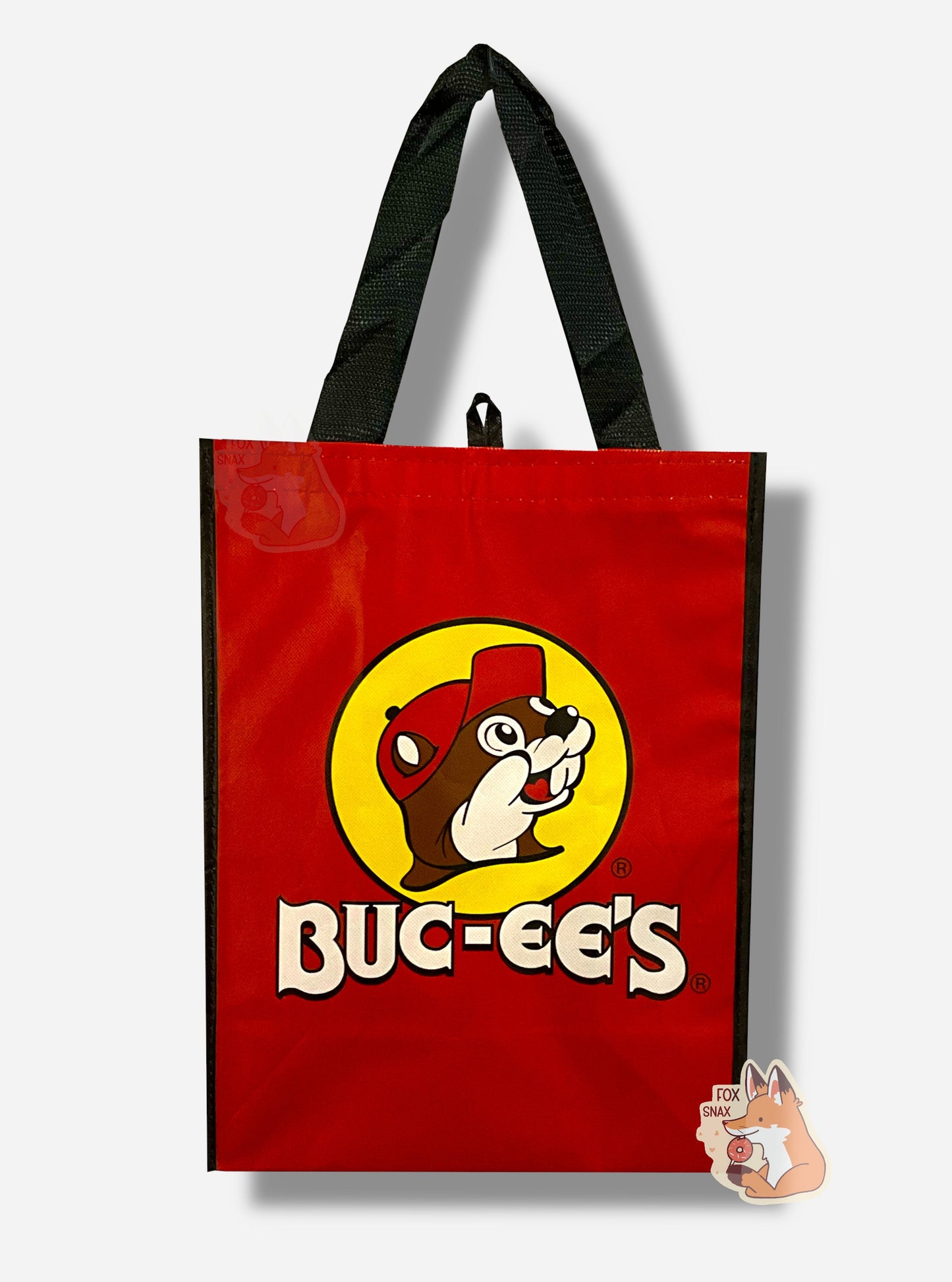 Tote réutilisable rouge Buc-ee's