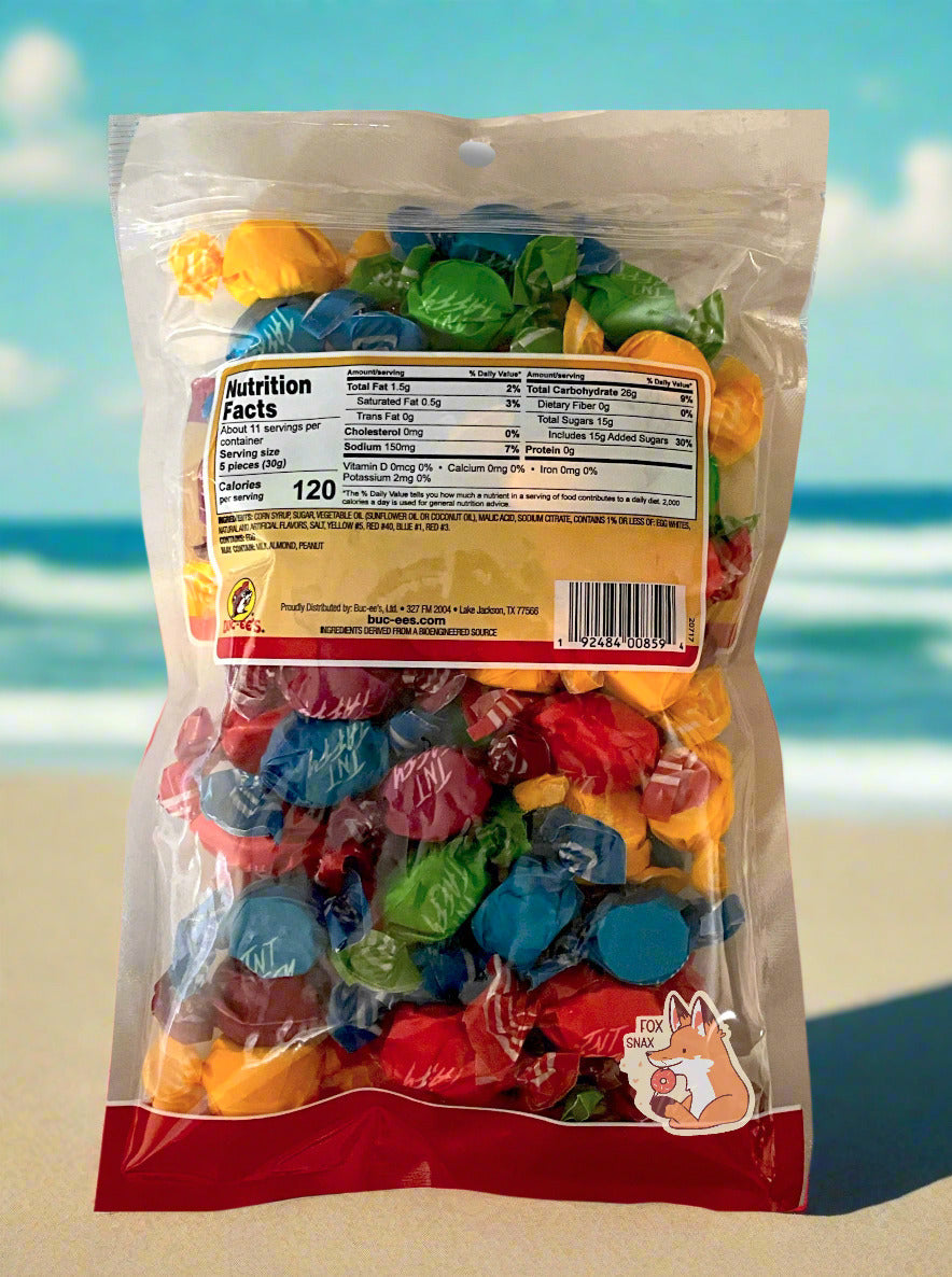Buc-ee's Taffy au Sel de Mer Acidulé - 12 oz