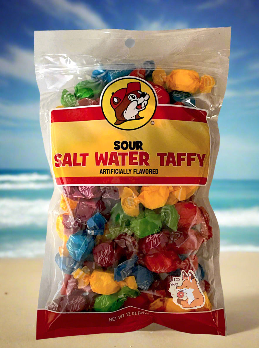 Buc-ee's Taffy au Sel de Mer Acidulé - 12 oz