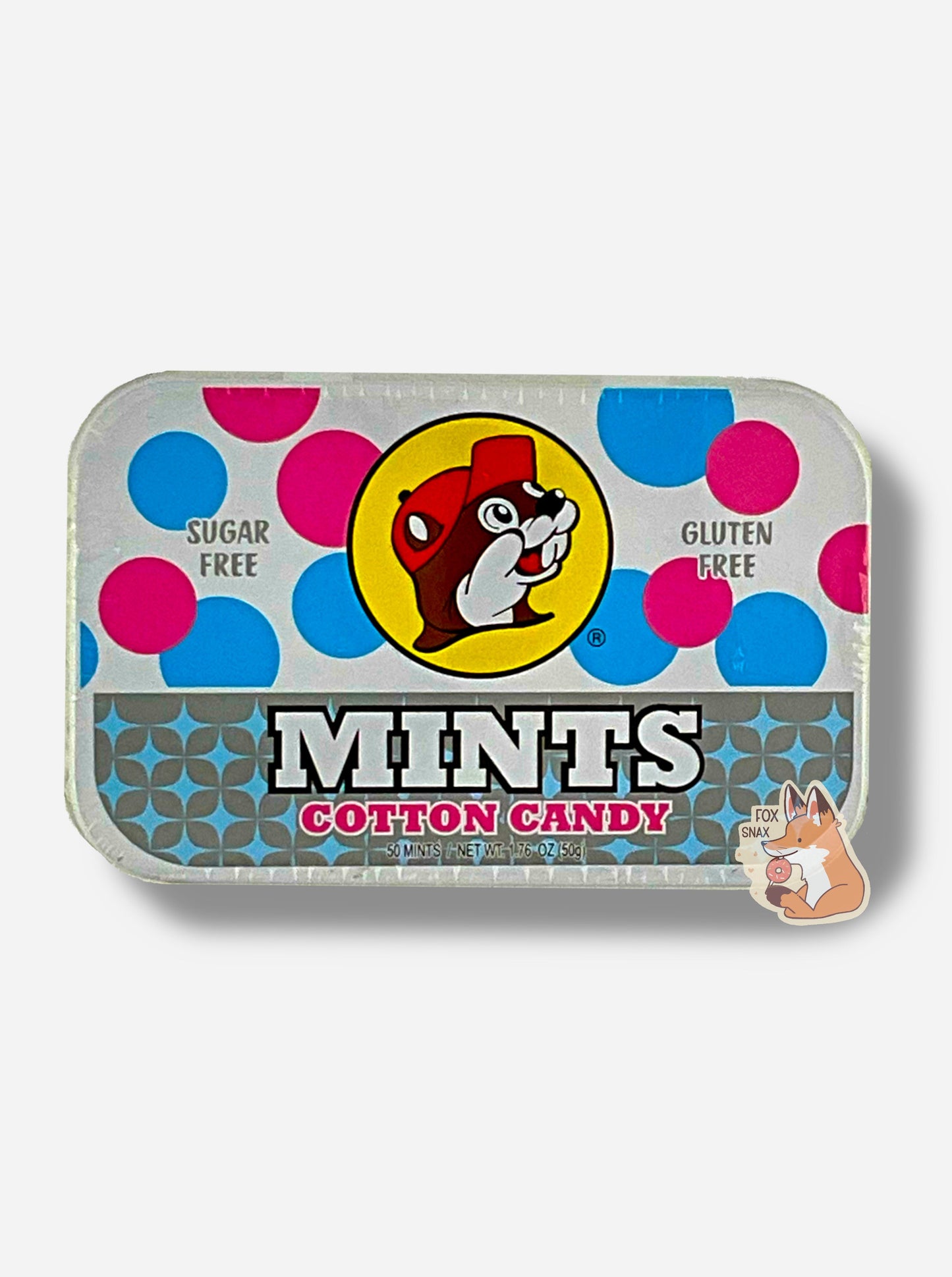Buc-ee's Cotton Candy Mints - Sugar-Free Delight