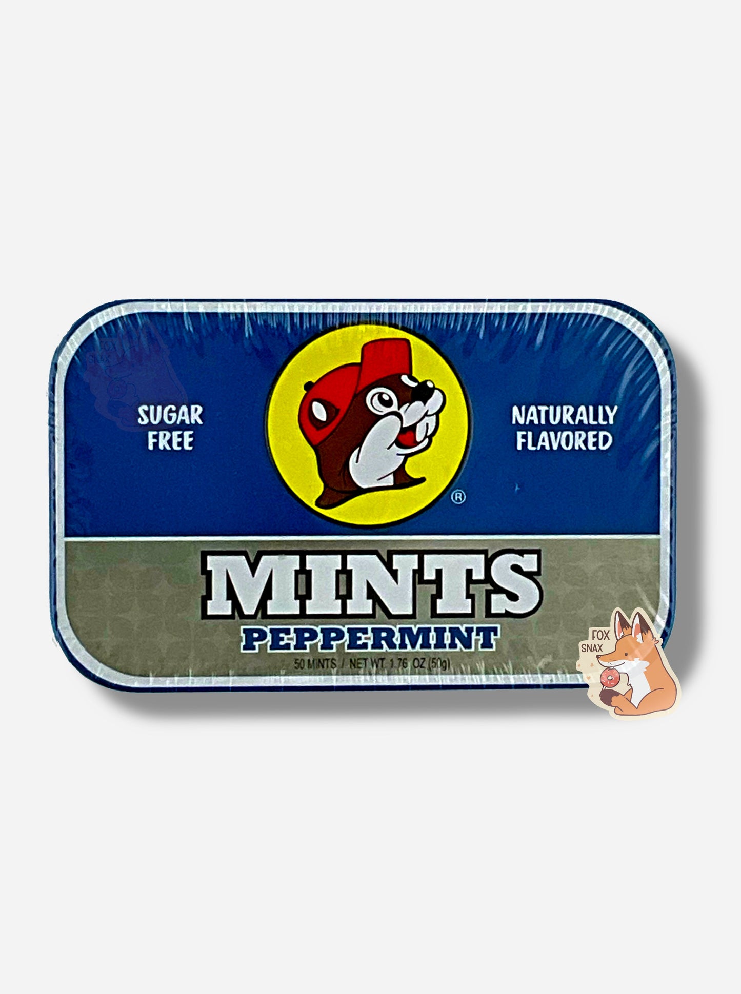 Mints à la menthe poivrée premium de Buc-ee's