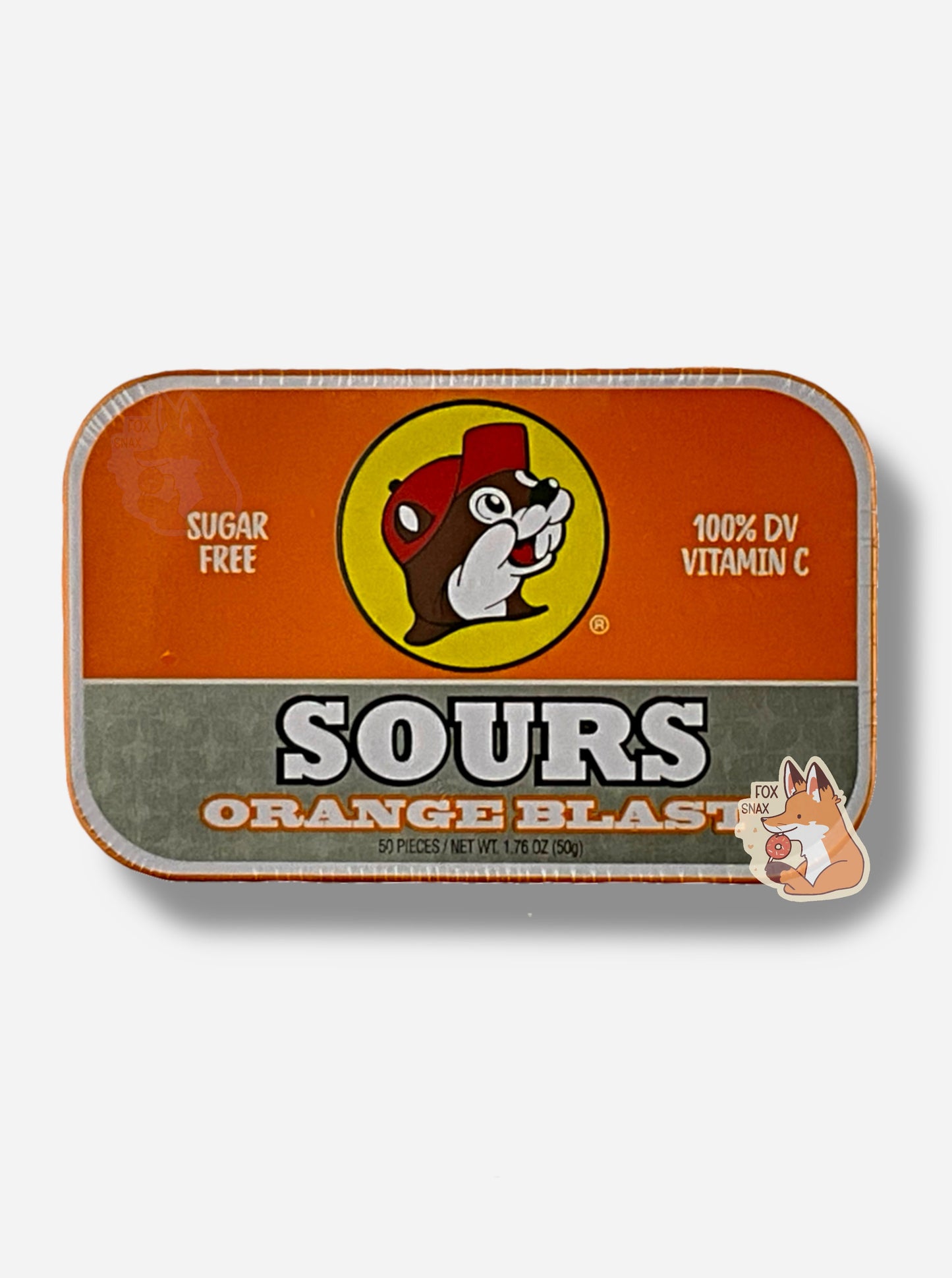 Buc-ee's Orange Blast Sours - Zesty Citrus Treats