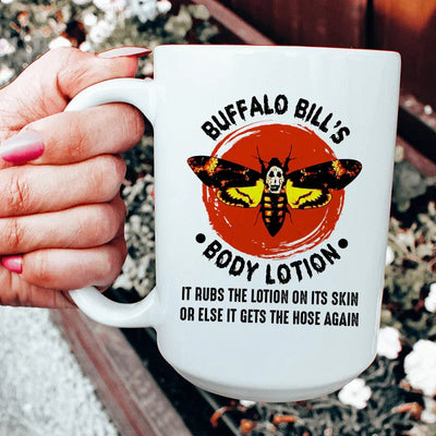 Buffalo Bill's Body Lotion Ceramic Mug - 15 oz