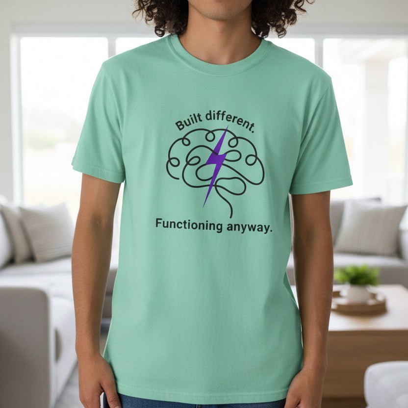 T-shirt en coton unisexe premium Built Different