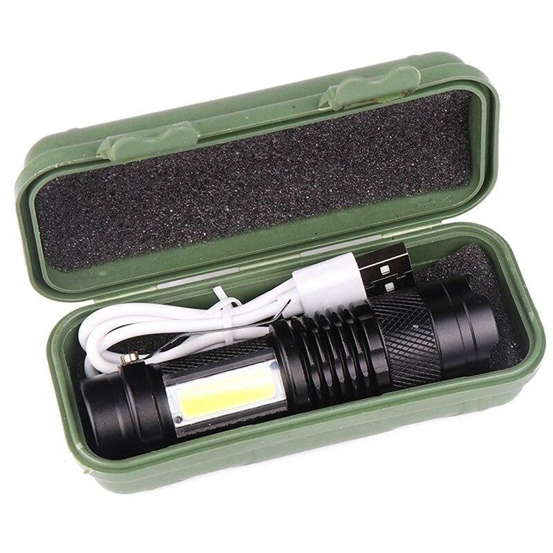 2000 Lumen Rechargeable LED Flashlight with Adjustable Focus - Waterproof Mini Torch for Outdoor Adventures - Korvel