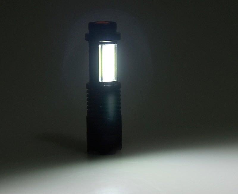 2000 Lumen Rechargeable LED Flashlight with Adjustable Focus - Waterproof Mini Torch for Outdoor Adventures - Korvel