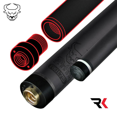 Premium RK Bull Carbon Billiard Shaft - 29"