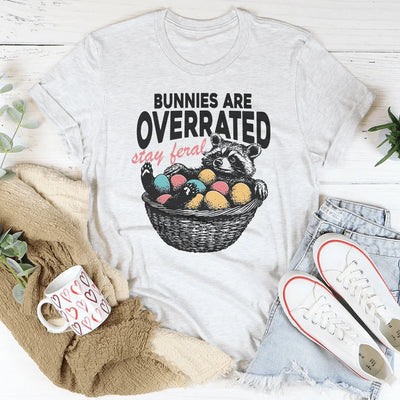 Camiseta "Los conejos están sobrevalorados: quédate salvaje"
