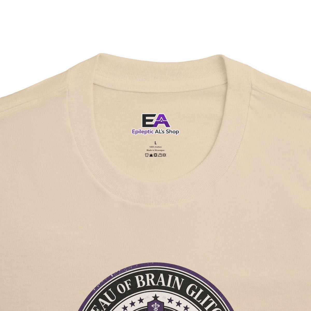 Camiseta Bureau of Brain Glitches – Camiseta de Concienciación sobre la Epilepsia