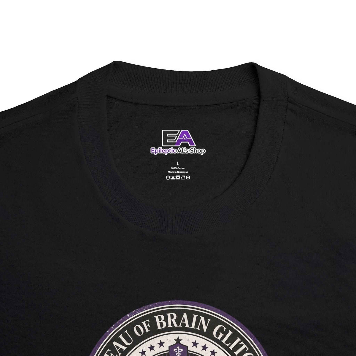Camiseta Bureau of Brain Glitches – Camiseta de Concienciación sobre la Epilepsia