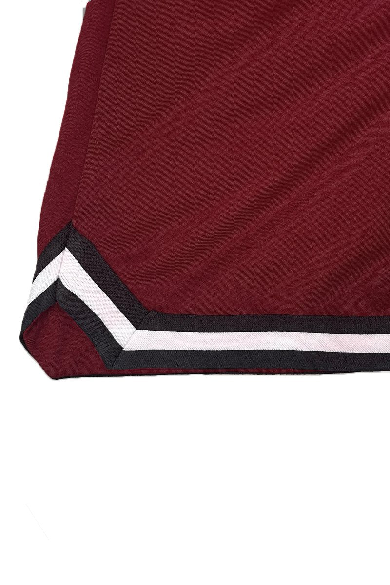 Shorts de basketball actifs rayés pour hommes
