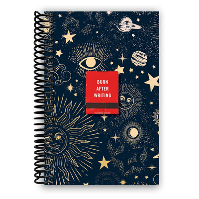 Reflect & Release: The Celestial Edition of Burn After Writing [Spiral-Bound] - Korvel