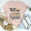 Bold Statement Tee: Bury Me Upside Down