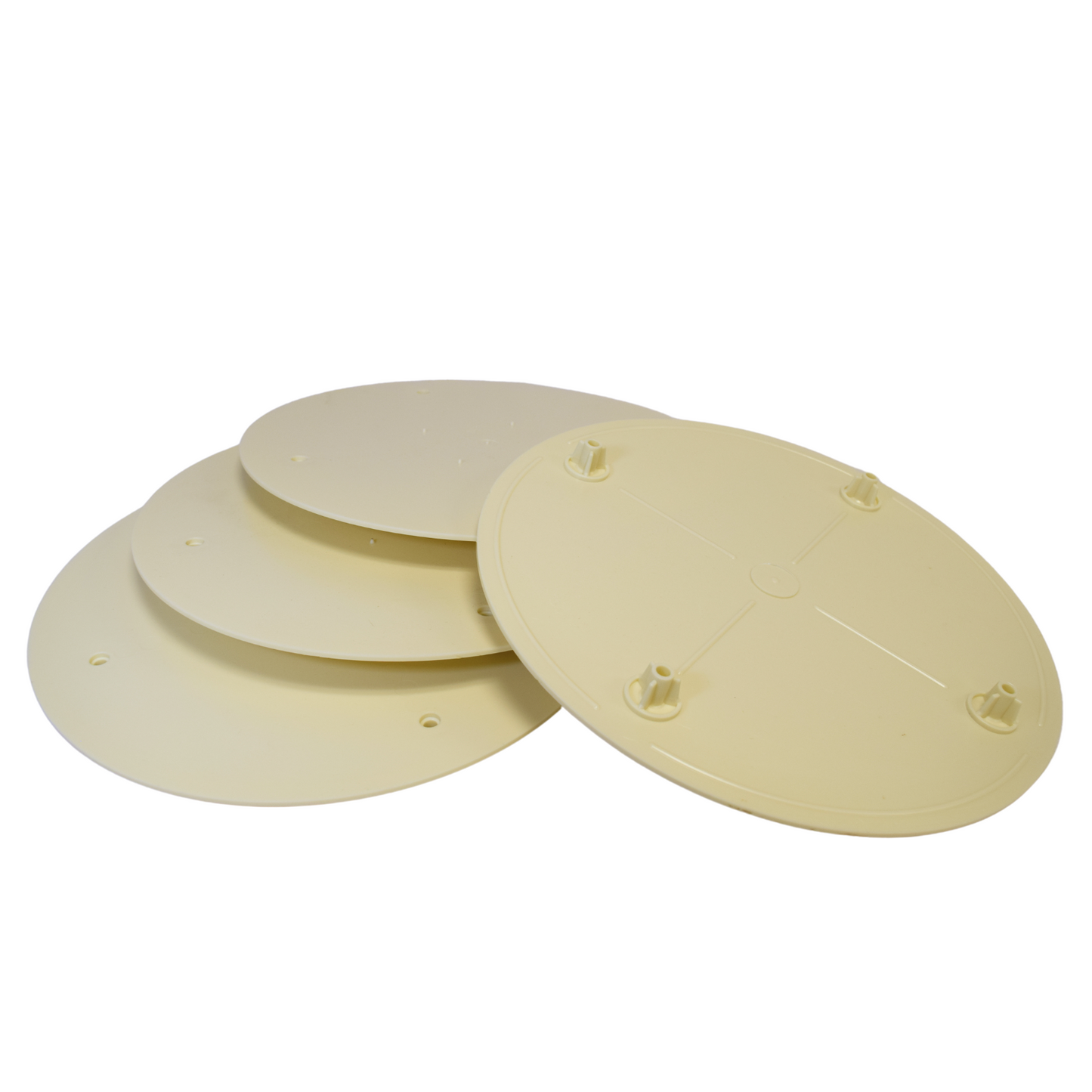 Bush Style Separator Plates - Ivory - Set of 12