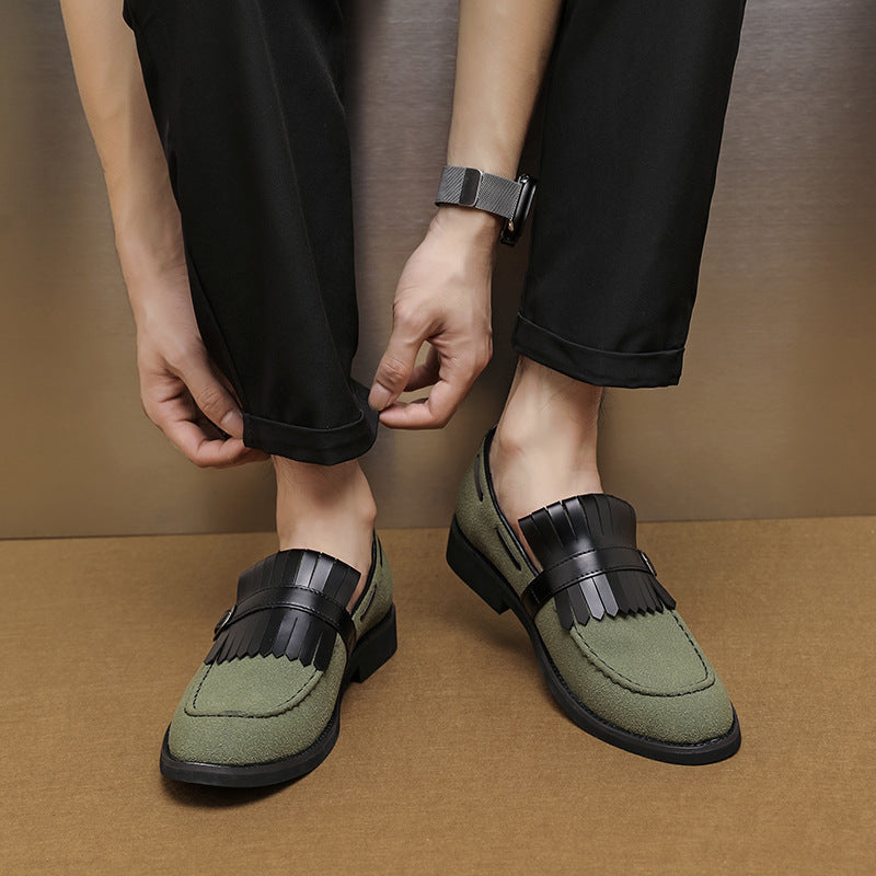 Men's Business Formal Leather Flats - Soft Sole Casual Shoes